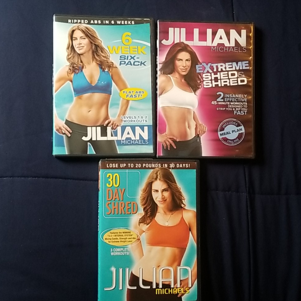 JILLIAN MICHAELS DVD's WORKOUTS